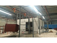 Линия порошковой окраски для гофрированных баков трансформаторов