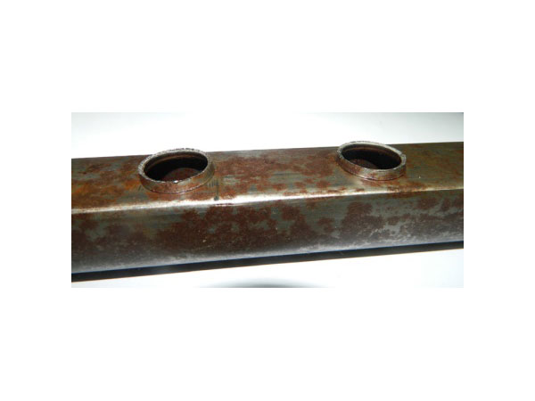 Punching tooling is equipped to punch holes on aluminum pipes or aluminum profiles